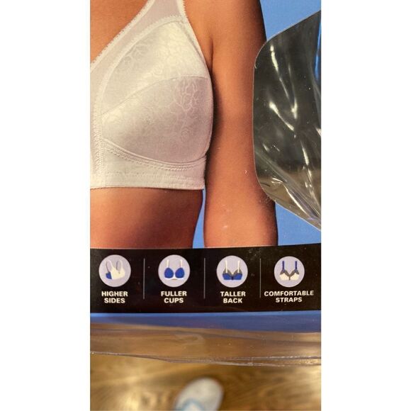 Playtex 18 Hour 4693 Wirefree Bra - Picture 4 of 10